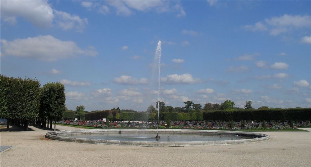 Fontaine dans le parc