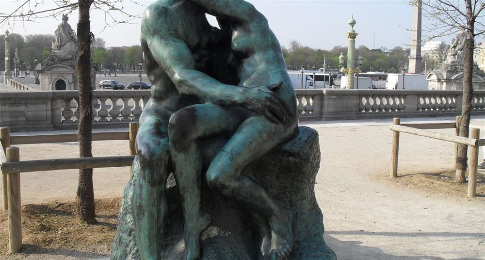 Rodin's kiss