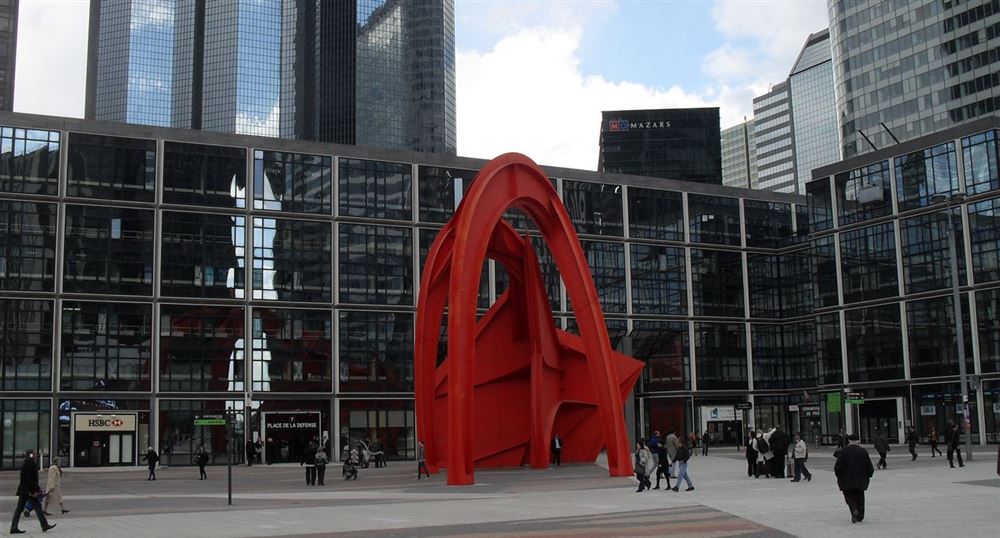 The Big Red Stabile - Alexander Calder