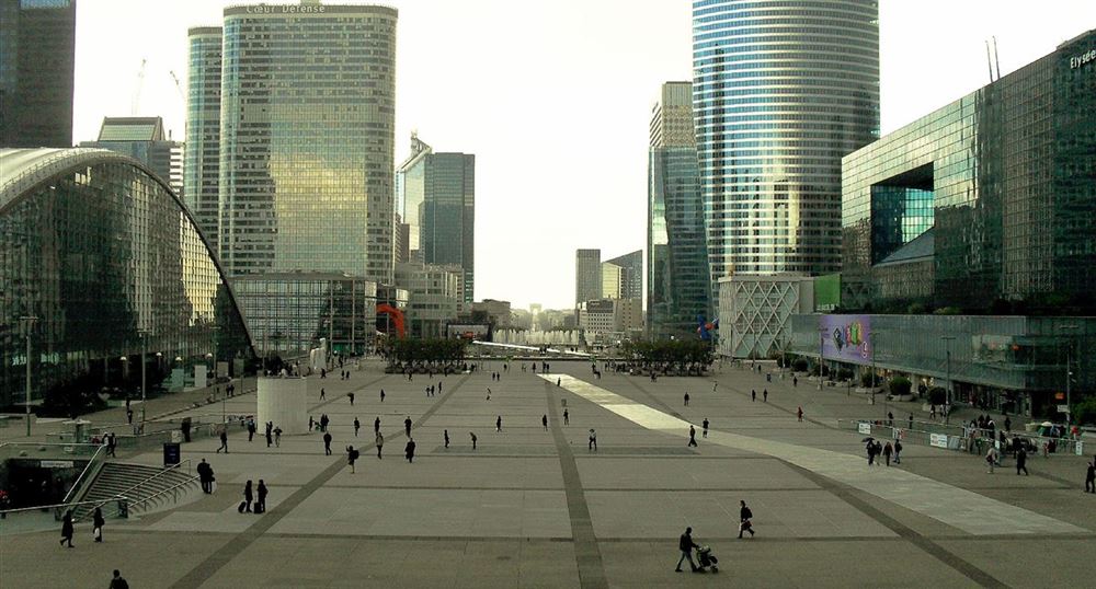 Blick auf La Défense