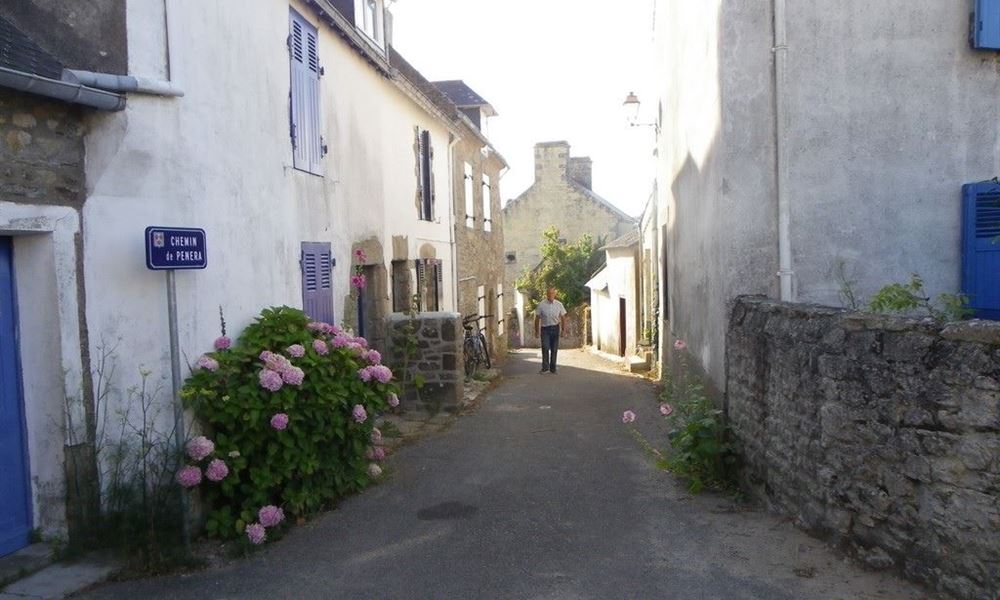 The village street