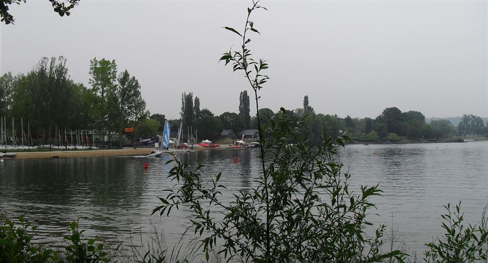 Vue sur le centre de voile