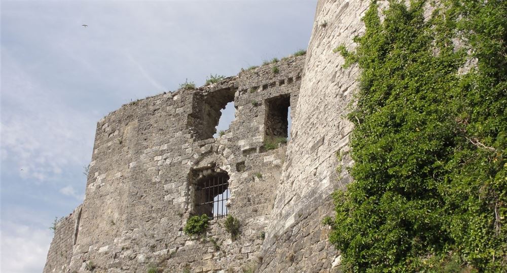 Les ruines du château