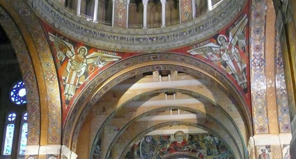 Inside the Basilica