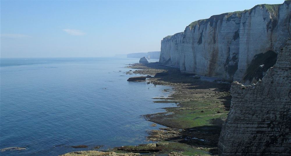 View of the cliffs
