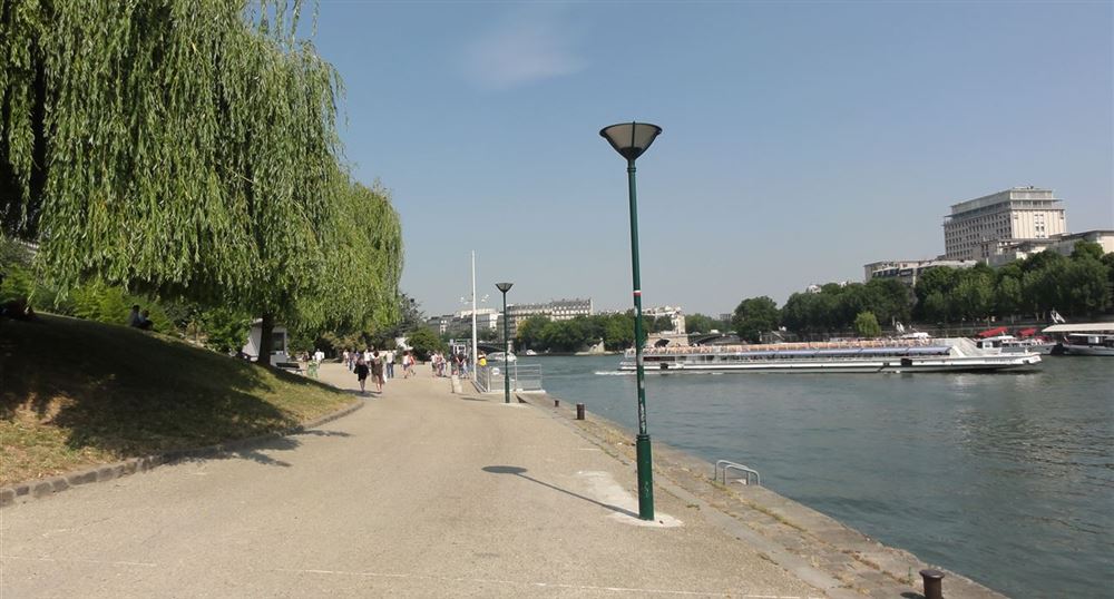 The banks of the Seine