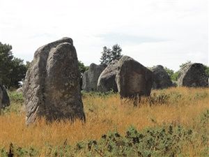 Walk among the menhirs of Carnac in Brittany
