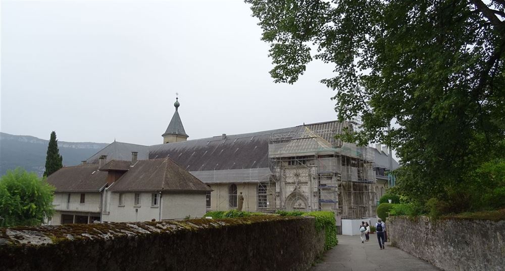 The abbey of Hautecombe