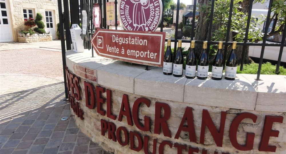 Besuch eines Weinkellers in Meursault