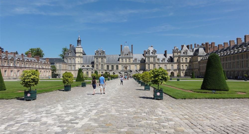 Das Schloss von Fontainebleau