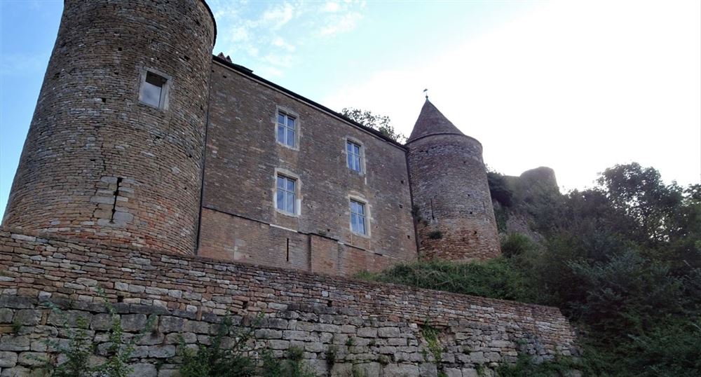 The castle of Brancion