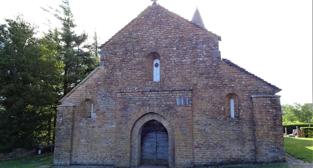 The Saint-Pierre de Brancion church