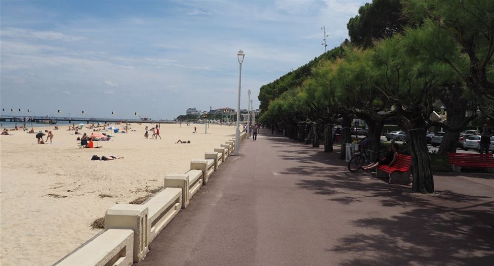 Strandpromenade von Arcachon