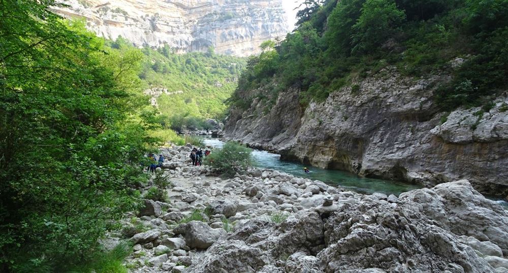 The banks of the Verdon