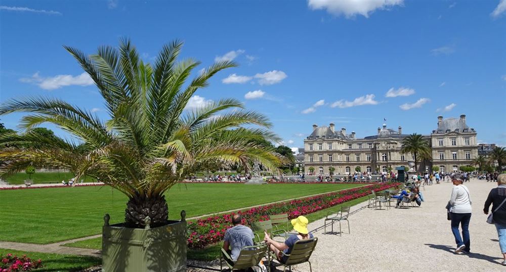 The Luxembourg garden