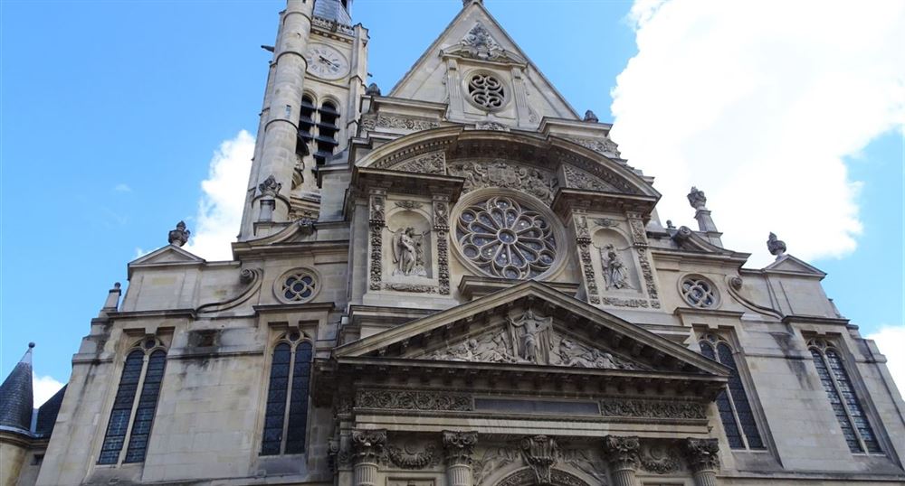 The church of Saint-Etienne-du-Mont